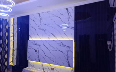 beautiful tv wall unit in Edo state